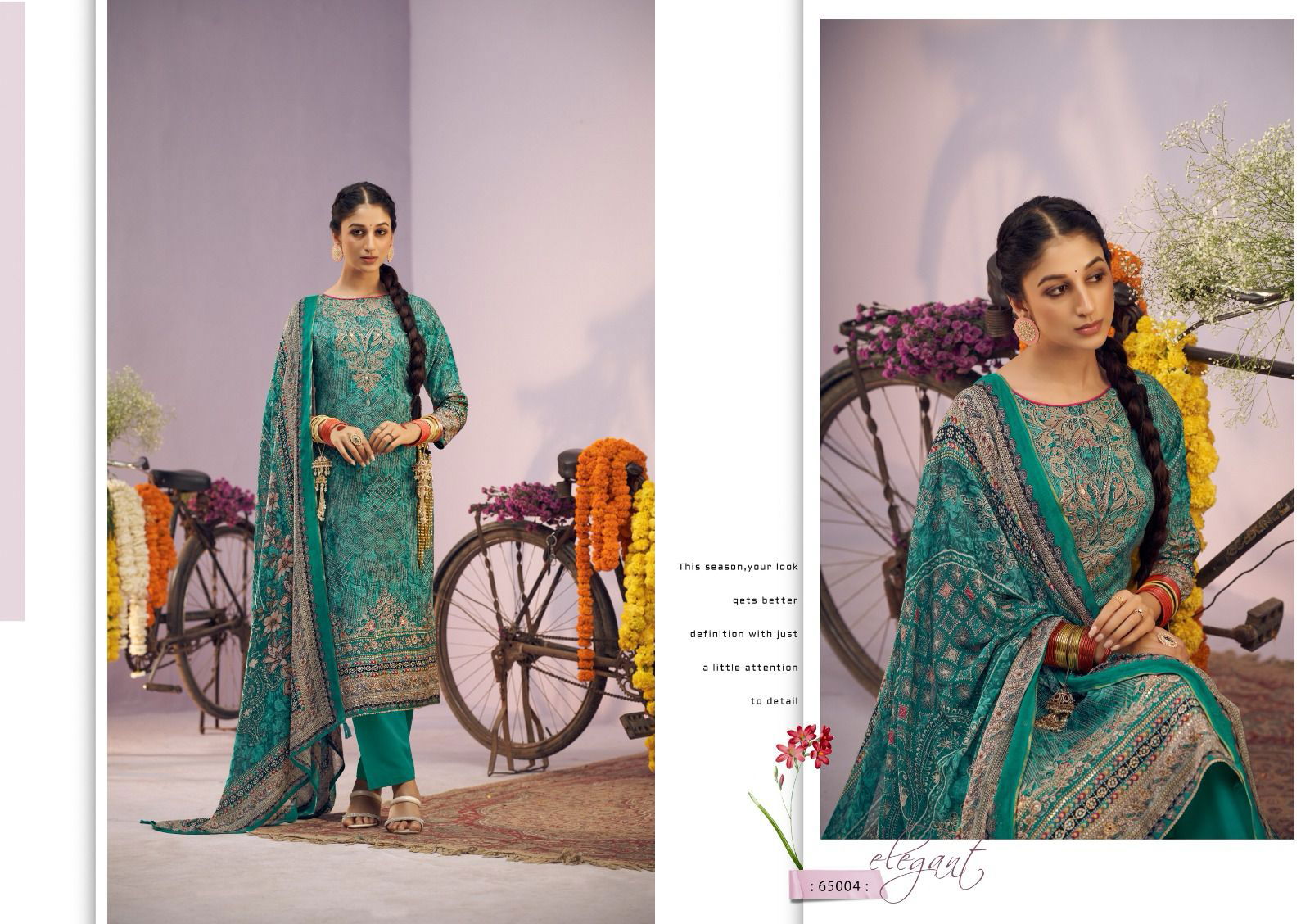 Sanjaa By Nishant Heavy Viscose Muslin Printed Designer Salwar Suits Wholesale Market In Surat